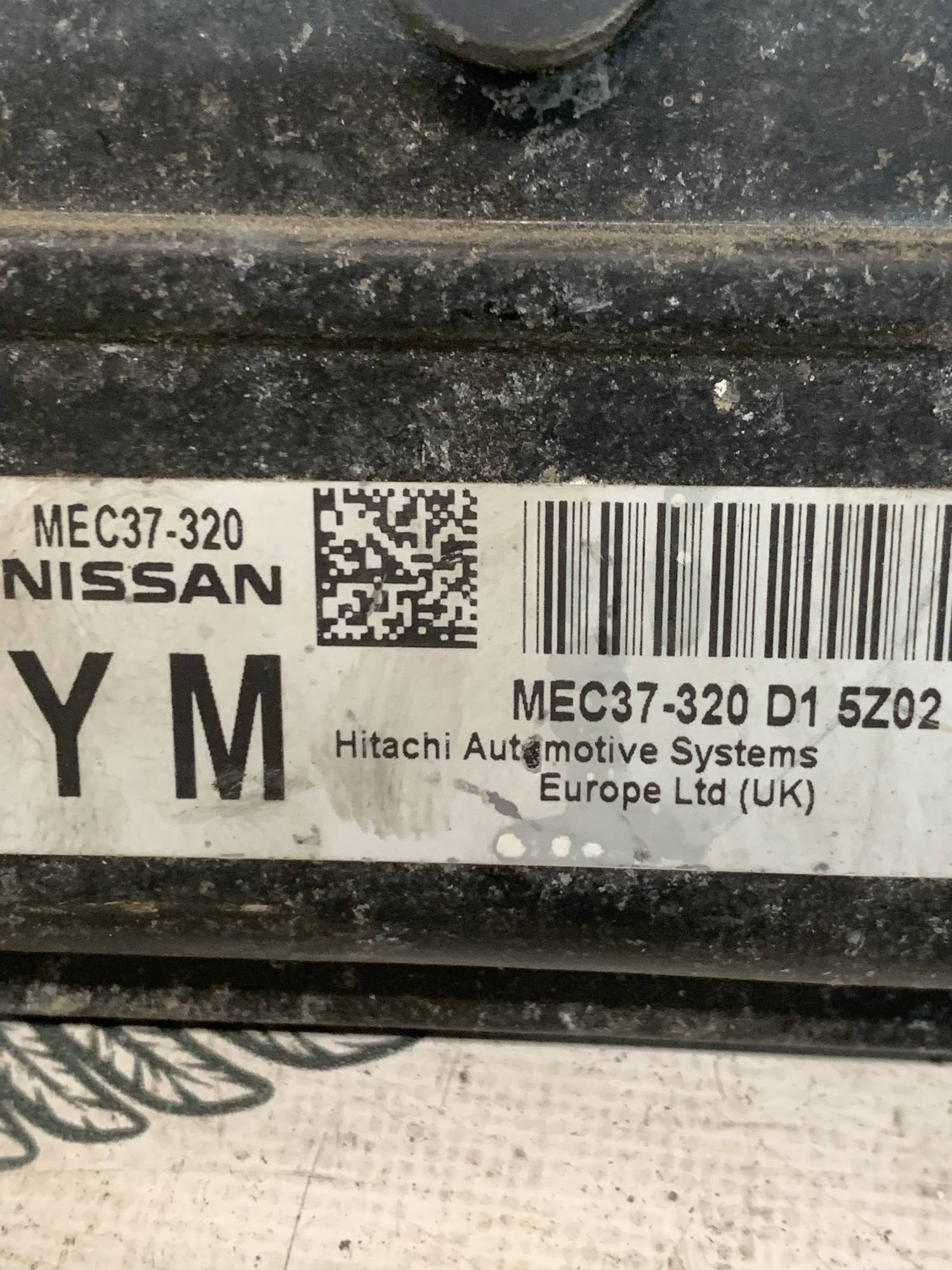 Блок керування двигуном, ЕБУ Nissan Micra K12, 1.2 mec37-320