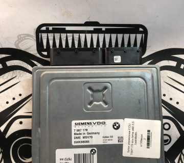 Блок управління ECU 7567178 ecu bmw e60 2.5 5wk98085