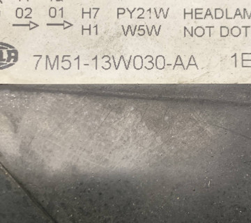 Фара ліва електрокоректором FORD C-MAX 1 рестайлінг під полірування 7m5113w030aa