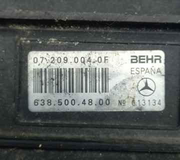 Вентилятор радіатора комплект D470 6 лопастей 2піна Mercedes Vito 2.2dci, 2.3d, 2.3td (W638) 1996-2003 6385004500
